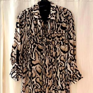 Dvf shirt dress